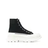 Alexander Mcqueen Alexander Mc Queen Tread Slick Ankle Boots In Black