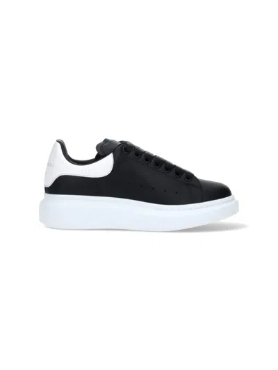 Alexander Mcqueen Oversized Sole Sneakers In Black