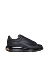 Alexander Mcqueen Oversized Transparent Sole Sneaker In Black