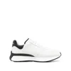 Alexander Mcqueen White Logo Sneakers In Blue