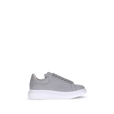 Alexander Mcqueen Sneakers In Pelle In Black