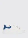 Alexander Mcqueen Oversized Leather Sneakers Detail Contrasting In White