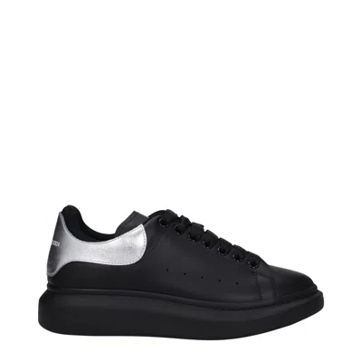 ALEXANDER MCQUEEN ALEXANDER MCQUEEN SNEAKERS UOMO PELLE NERO/ARGENTO