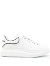Alexander Mcqueen New Tech Calftpu Heel Counter Chunky Sole Sneaker Wht Blk O