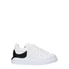Alexander Mcqueen 'oversized Sneakers' In Leather With Displace Heel Tab Print
