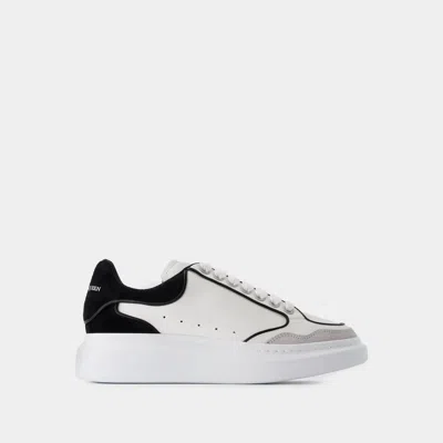 ALEXANDER MCQUEEN SNEAKERS OVERSIZED - ALEXANDER MCQUEEN - CUIR - BLANC