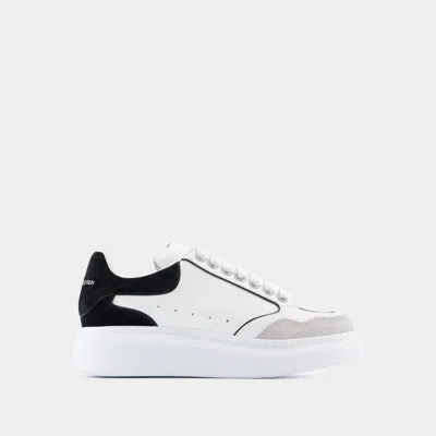 ALEXANDER MCQUEEN SNEAKERS OVERSIZED - ALEXANDER MCQUEEN - CUIR - GRIS