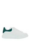 Alexander Mcqueen Suede Upper Sneakers With Oversized Rubber Sole In White