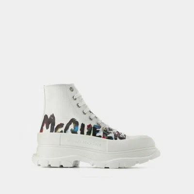 Alexander Mcqueen Tread Slick Sneakers In Multicoloured