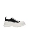 Alexander Mcqueen Alexander Mc Queen Black/white Tread Slick Shoes