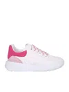 Alexander Mcqueen Court Lace-up Sneakers In White