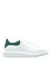 Alexander Mcqueen Suede Upper Sneakers With Oversized Rubber Sole In White