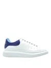 Alexander Mcqueen Leather Sneakers In White