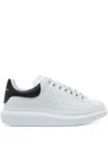 Alexander Mcqueen Oversized Leather Sneakers In White