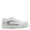 Alexander Mcqueen Leather And Canvas Sneakers In White