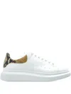 Alexander Mcqueen Leather Sneakers In White