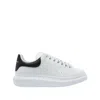 Alexander Mcqueen Leather Upper And Rubber Sole Sneaker In White