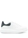 Alexander Mcqueen Leather Upper And Rubber Sole Sneaker In White