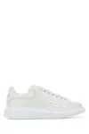 Alexander Mcqueen White Leather Sneakers In White