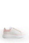 Alexander Mcqueen Oversized Chunky Leather Sneakers In White