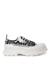 Alexander Mcqueen Tread Slick Abstract-print Sneakers In White