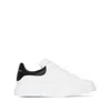 Alexander Mcqueen Oversized Leather Sneaker In White