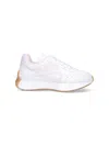 Alexander Mcqueen Sprint Runner Sneakers In White