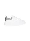 Alexander Mcqueen Larry Oversized Mirror Sneaker In White