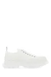 Alexander Mcqueen Sneakers Tread Slick Uomo Tessuto Bianco In White