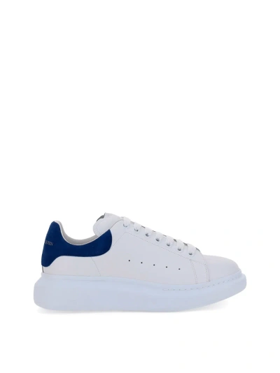Alexander Mcqueen Sneakers In White/blue