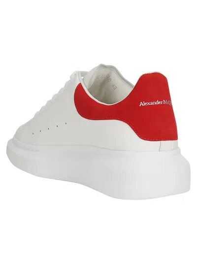 Alexander Mcqueen Sneakers In White/lust Red