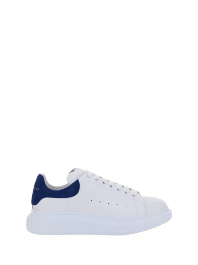 Alexander Mcqueen Sneakers In White/paris Blue