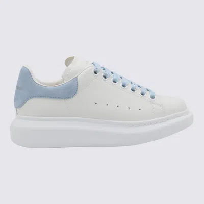 ALEXANDER MCQUEEN SNEAKERS WHITE/POWEDER BLUE