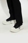 Alexander Mcqueen Sneakers With Logo Print In Black