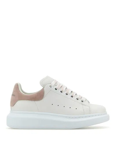 Alexander Mcqueen Sneakers With Rubber Sole In White