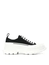 Alexander Mcqueen Sneakers With Rubber Sole In White