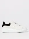Alexander Mcqueen Black And White Low Top Sneakers With Logo Lettering On The Tongue And Contrasting Heel With Logo Le In White