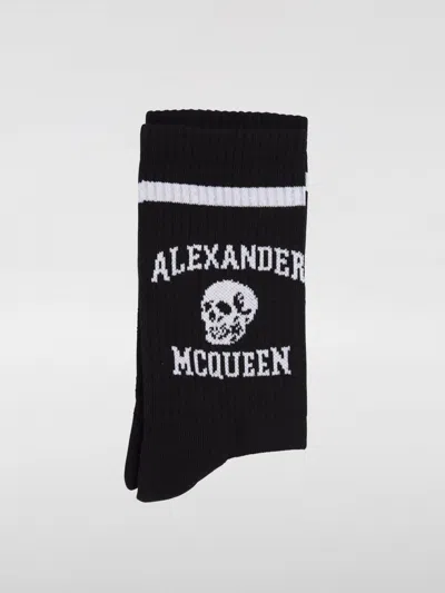 Alexander Mcqueen Socks  Men Colour Black