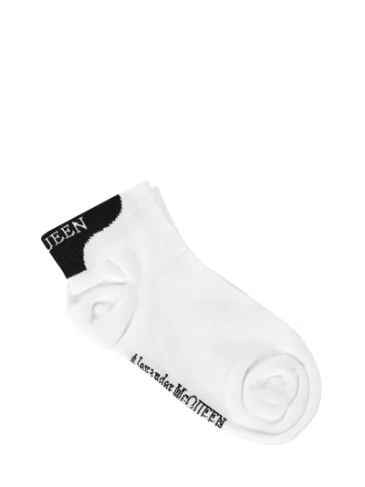 Alexander Mcqueen Socks In White
