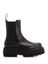 Alexander Mcqueen Sofa Boots Black In Black