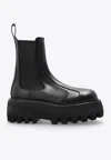 Alexander Mcqueen Sofa Chelsea Chunky Boots In Black