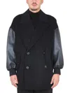 Alexander Mcqueen Men's Soft-shouldered Caban