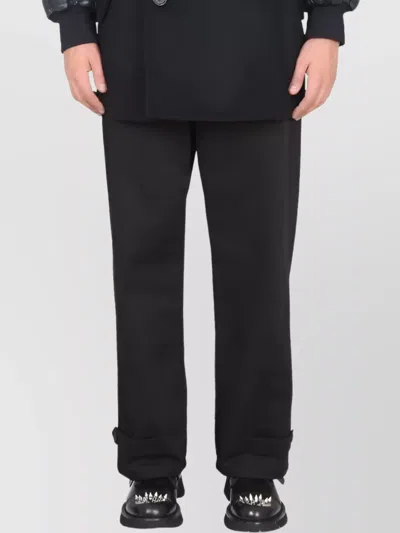 Alexander Mcqueen Soft-shouldered Caban Leather Sleeves