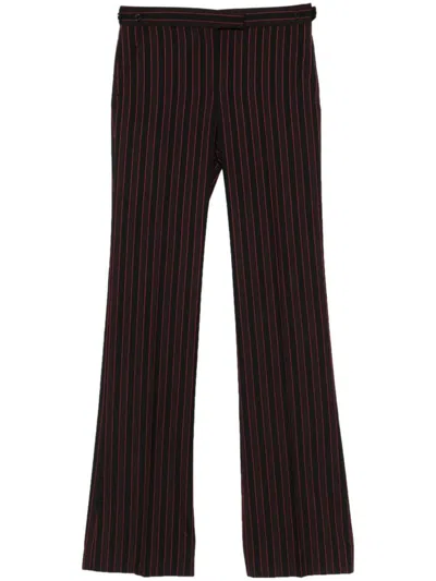 ALEXANDER MCQUEEN ALEXANDER MCQUEEN SOFT STRIPED WOOL TROUSERS