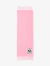 Alexander Mcqueen Solid Cosy Scarf In Pink