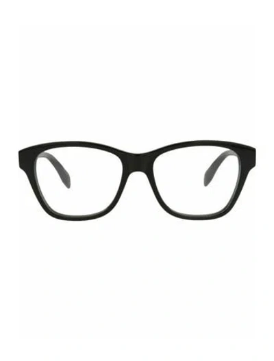 Pre-owned Alexander Mcqueen Solid Eyeglasses W/ Tags In Black