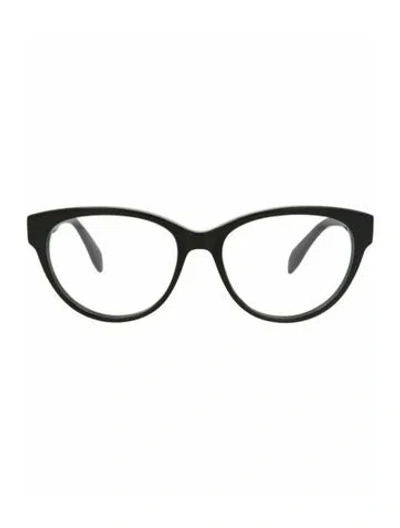 Pre-owned Alexander Mcqueen Solid Eyeglasses W/ Tags In Black