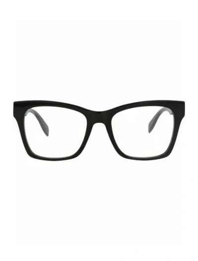 Pre-owned Alexander Mcqueen Solid Eyeglasses W/ Tags In Black