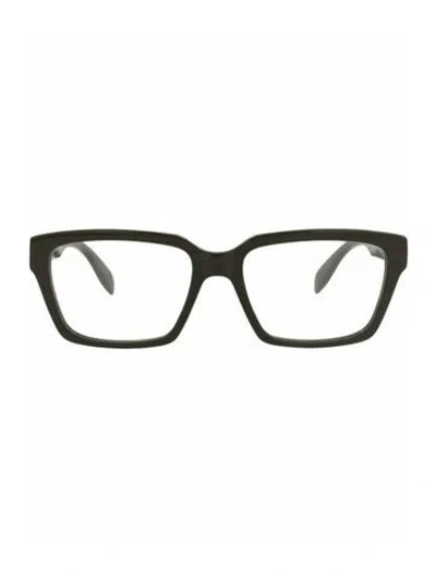 Pre-owned Alexander Mcqueen Solid Eyeglasses W/ Tags In Brown