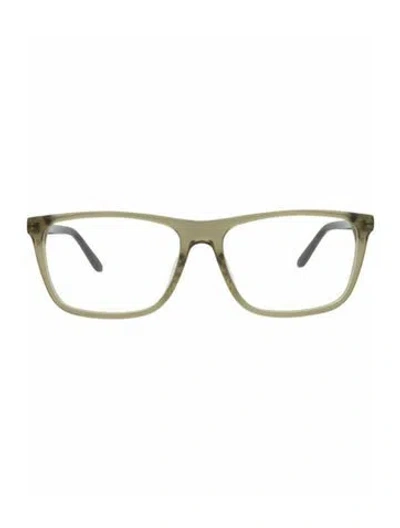 Pre-owned Alexander Mcqueen Solid Eyeglasses W/ Tags In Green